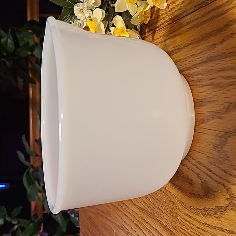 Vintage Glasbake Mixing Bowl - Milkglass